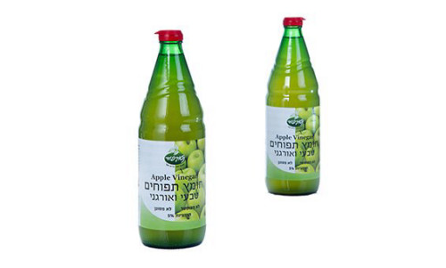 חומץ תפוחים אורגני נטורפוד