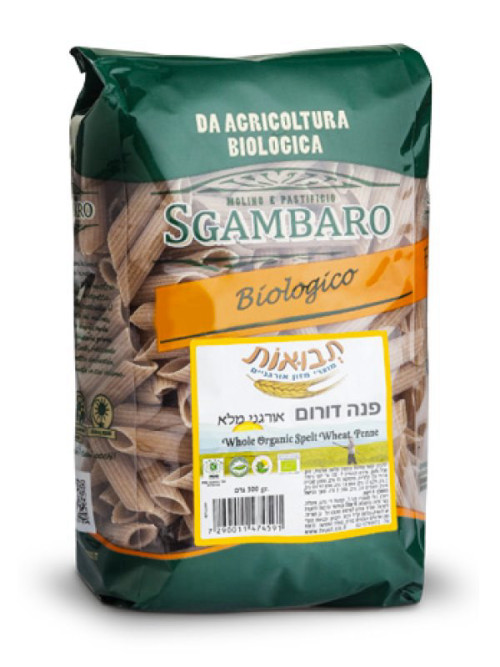 פסטה פנה מחיטת דורום מלא אורגני