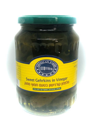 מלפפון קורנישון בטעם חמוץ מתוק