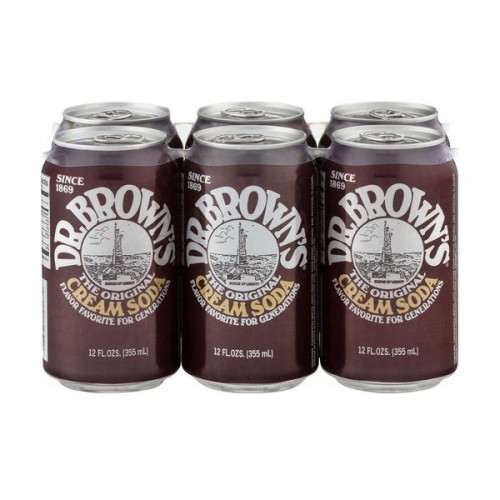 DR BROWNS, SODA CREME 6PK