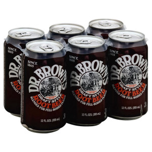 DR Browns Root Beer 6 Pack - מארז 6 ד"ר בראונס רוט ביר