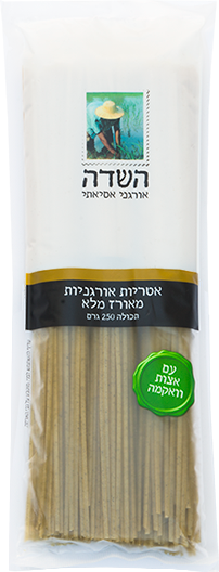 אטריות אורגניות מאורז מלא עם אצות וואקמה ללא גלוטן