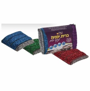 כרית יפנית כסף סגול ארוז רביעייה