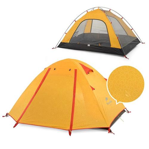 אוהל טיולים ל 4 אנשים קל משקל רק 2.8 אטום למים NATUREHIKE P SERIES 2