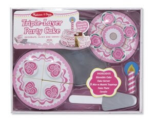 ערכה להכנת עוגה חגיגית 3 שכבות Melissa&Doug
