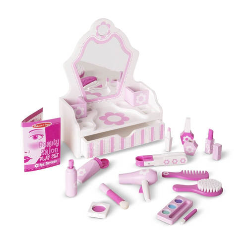 שולחן איפור וטיפוח מעץ Melissa&Doug