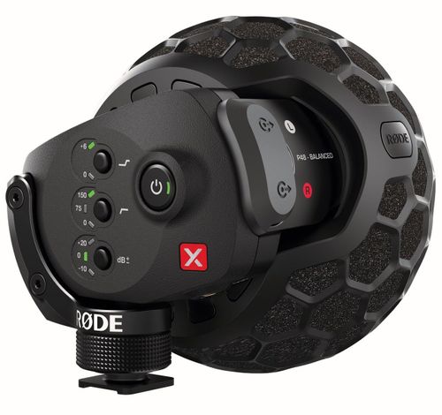 זוית נוספת Rode Stereo VideoMic X