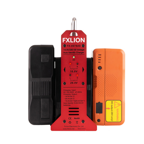 FXLION מטען אוטומטי לסוללות 26V / 16.8V
