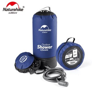מקלחת קמפינג שטח ניידת בלחץ מים NATUREHIKE OUTDOOR SHOWER