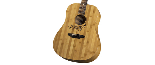 גיטרה אקוסטית WL BAMBOO DREAD Luna Guitars