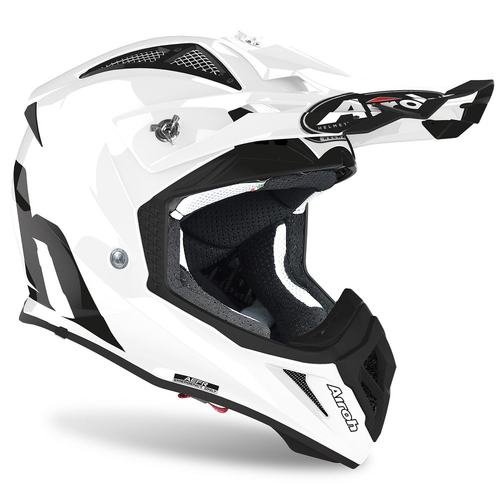 קסדת אירו אביאטור אייס לבן -  AIROH AVIATOR ACE  V21