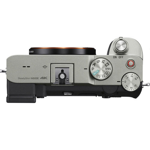 Sony Alpha a7C תצוגה מלמעלה