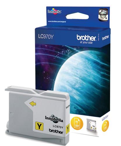 מחסנית דיו מקורי צהוב ברדר דגם  LC970Y