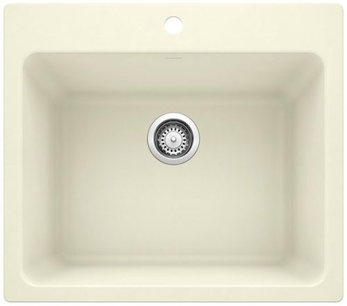 כיור מטבח סילגרניט ליבן LIVEN LAUNDRY BLANCO