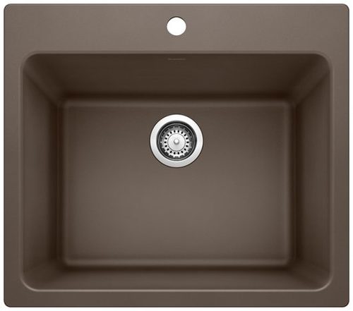 כיור מטבח סילגרניט ליבן LIVEN LAUNDRY BLANCO