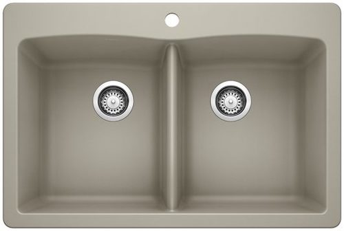 כיור מטבח סילגרניט דיאמונד BLANCO DIAMOND 210