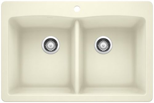 כיור מטבח סילגרניט דיאמונד BLANCO DIAMOND 210