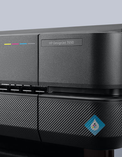 מדפסת פלוטר HP DesignJet T650 24 