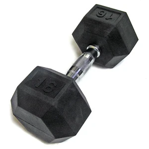 משקולת יד גומי משושה 25 ק"ג TOTAL SPORT