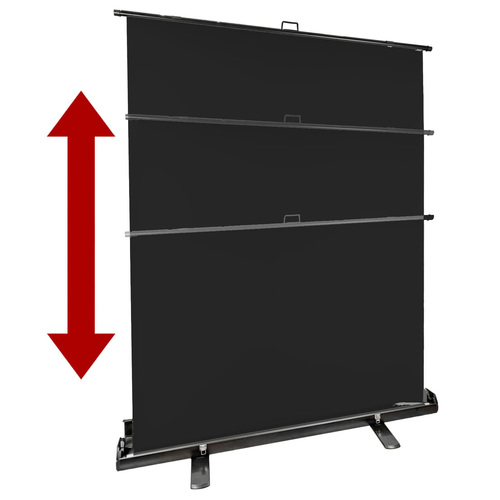 רקע נייד רול-אפ Ultrablitz FB-150200 Easy Pull Up PVC שחור