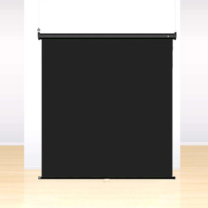 רקע נייד נפתח Ultrablitz FB-180200 Wall Mount PVC שחור