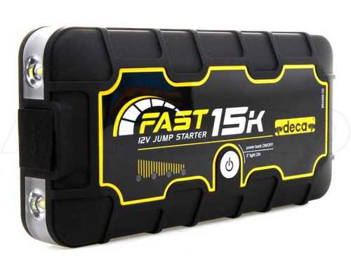 בוסטר נייד 12V 1500A + אביזרים deca