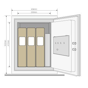   כספת ‏דיגיטלית 90100854 YALE