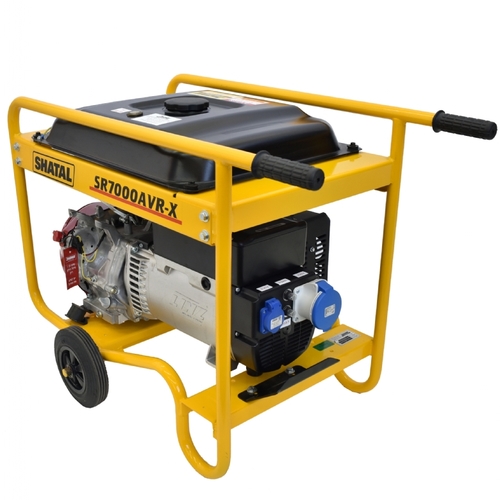 גנרטור בנזין עם מייצב התנעה ידנית SHATAL SR7000AVR-X 
