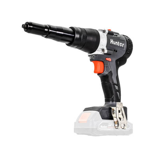 אקדח ניטים נטען 18 וולט  BRUSHLESS HUNTER 102704-002 [ סוללה +מטען ]
