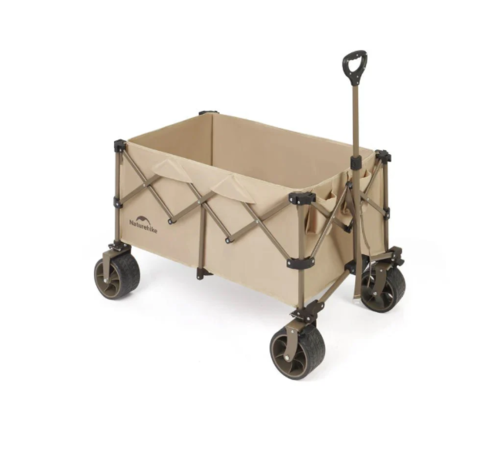 עגלת קמפינג מתקפלת לשטח מומלצת 260 ל' חזקה מאד NATUREHIKE TROLLY CNK2450JJ017