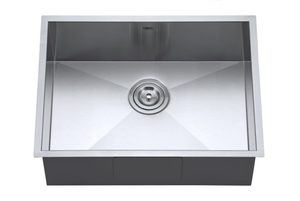 כיור מטבח נירוסטה זעפרן GDF-5944F SHONY