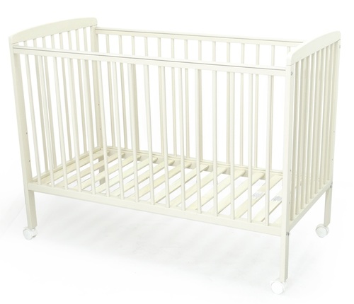 מיטת תינוק מעץ עם 3 מצבי גובה, דגם סטארלייט 124X65 ס
