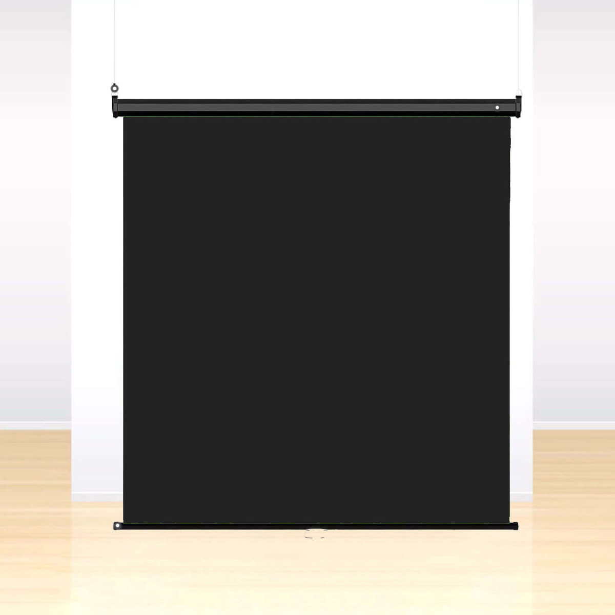 רקע נייד נפתח Ultrablitz FB-180200 Wall Mount PVC שחור 1.8x2 מטר