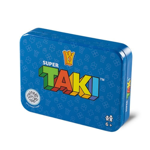משחק קלפים SUPER TAKI באריזת פח