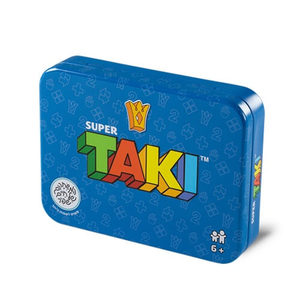 משחק קלפים SUPER TAKI באריזת פח