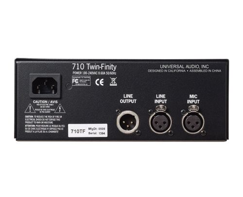 זוית נוספת Universal Audio Twin-Finity 710
