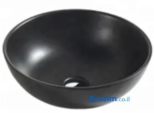 כיור מונח חרס KAG 550280MB - שחור מט