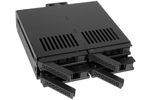 מגירה מוקשחת ל-4 דיסקים SSD/HDD