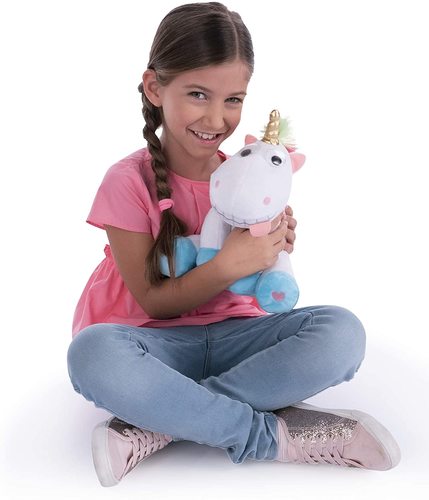 בובה אינטרקטיבית זזה וצוחקת עם שלל פונקציות מצחיקות - פאפי חד הקרן