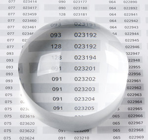 קוביית זכוכית מגדלת קוטר 60 ממ SIGNET