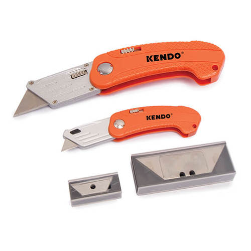 זוג סכינים מתקפל+להבים KENDO