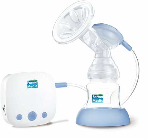 משאבת חלב חשמלית עם 2 מצבי שאיבה ומנגנון למניעת זרימה חוזרת