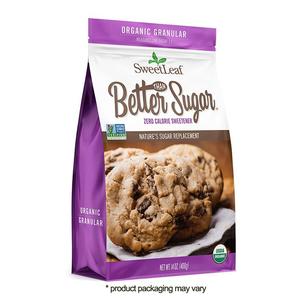 Better Than Sugar ממתיק טבעי ואורגני עם סטיביה 400 גרם