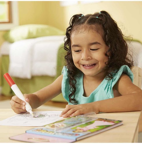 חוברת צביעה טוש קסם 24 דפים - חיות