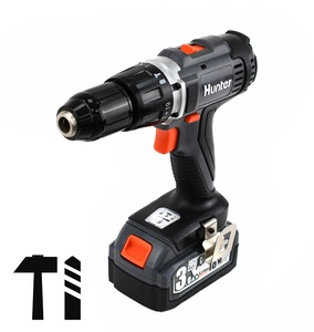 מברגה רוטטת קודחת 18V | סוללה 3Ah | מטען 3Ah | כולל תיק בד | Hunter