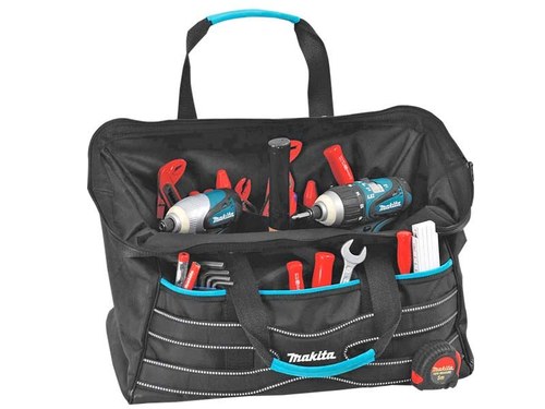 תיק כלים מקצועי P-71990 מבד, תוצרת MAKITA
