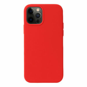 מגן סיליקון פרימיום אדום לאייפון 12 פרו