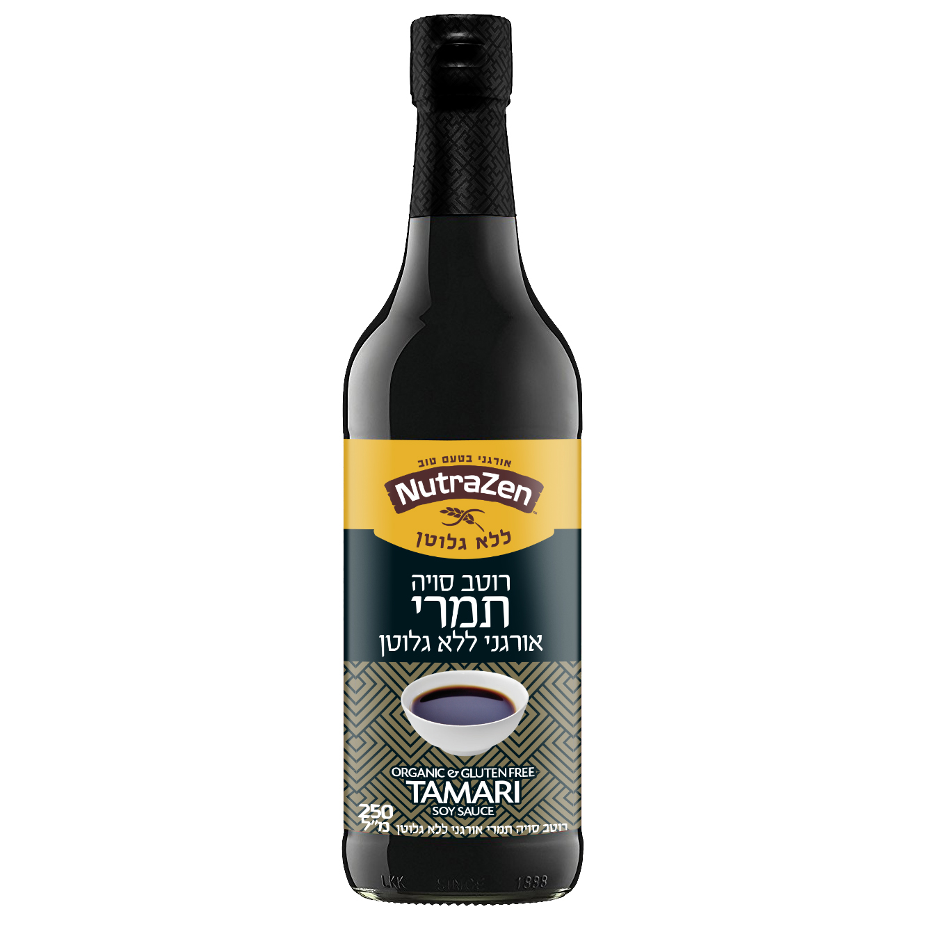 רוטב סויה תמרי  אורגני ללא גלוטן   250 מ"ל,  נוטרה זן