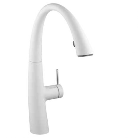 ברז מטבח לבן דגם זואי KWC