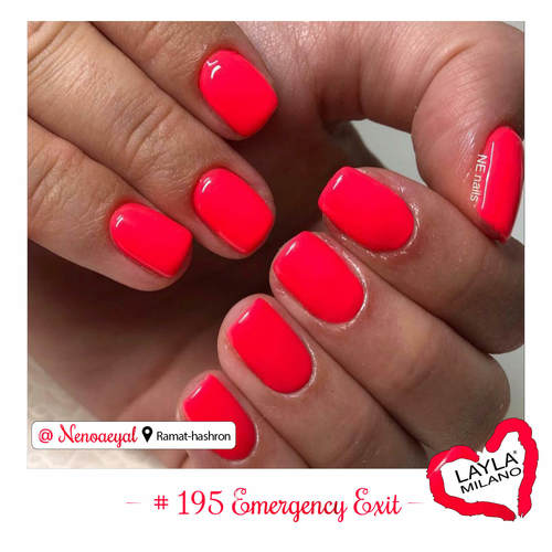 לק ג'ל לילה מילאנו #195 Emergency Exit